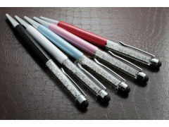 CT02 閃耀晶鑽觸控筆（2 in 1 Crystal Capacitive Stylus Pen）